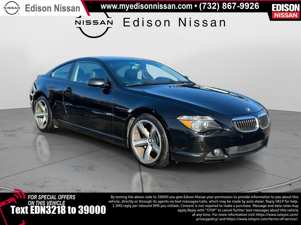 2007 BMW 6 Series 650i Coupe RWD