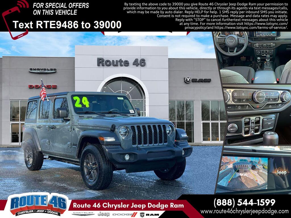 2024 Jeep Wrangler Sport S 4-Door 4WD