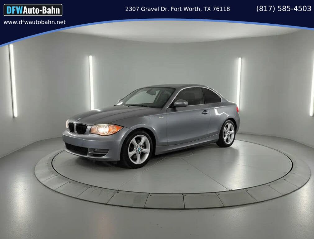 2009 BMW 1 Series 128i Coupe RWD
