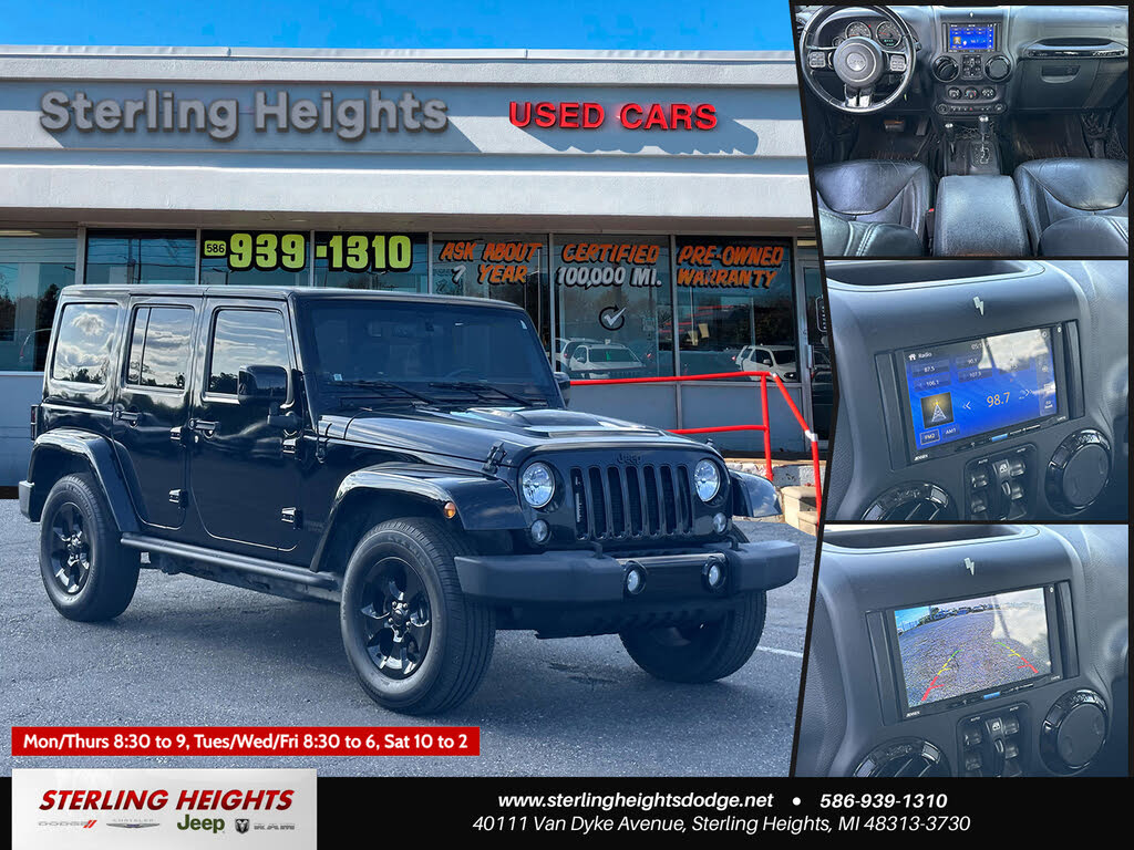 2015 Jeep Wrangler Unlimited Altitude 4WD