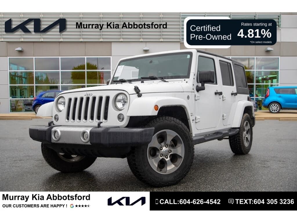 2017 Jeep Wrangler Unlimited Sahara 4WD