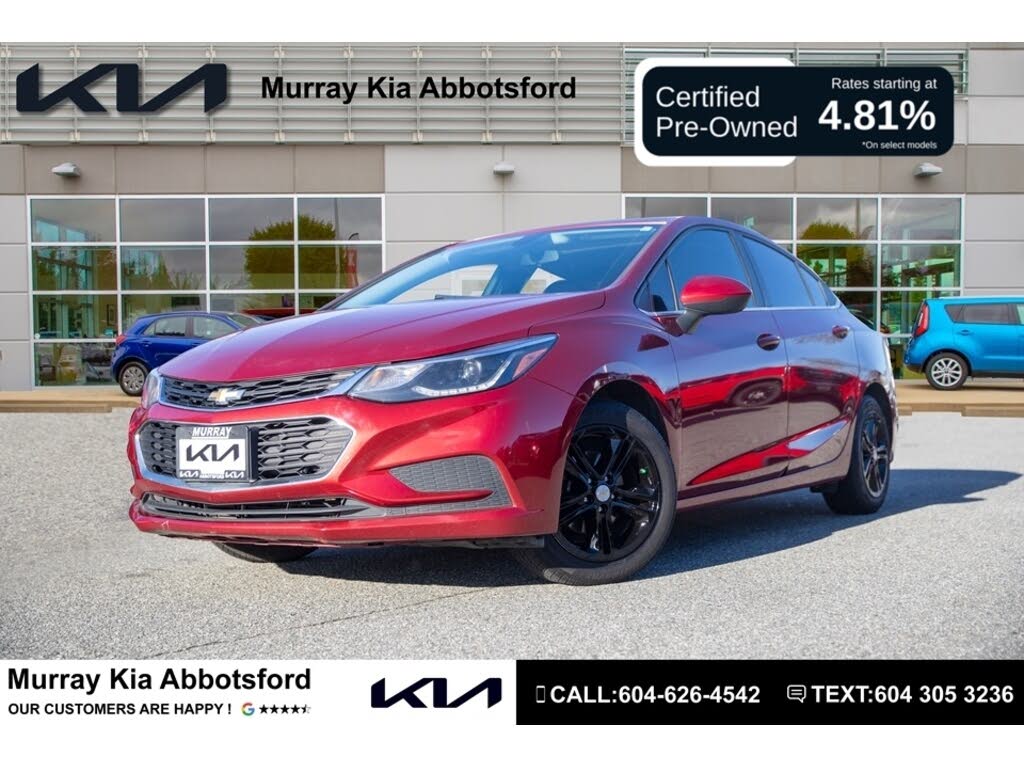 2018 Chevrolet Cruze LT Sedan FWD