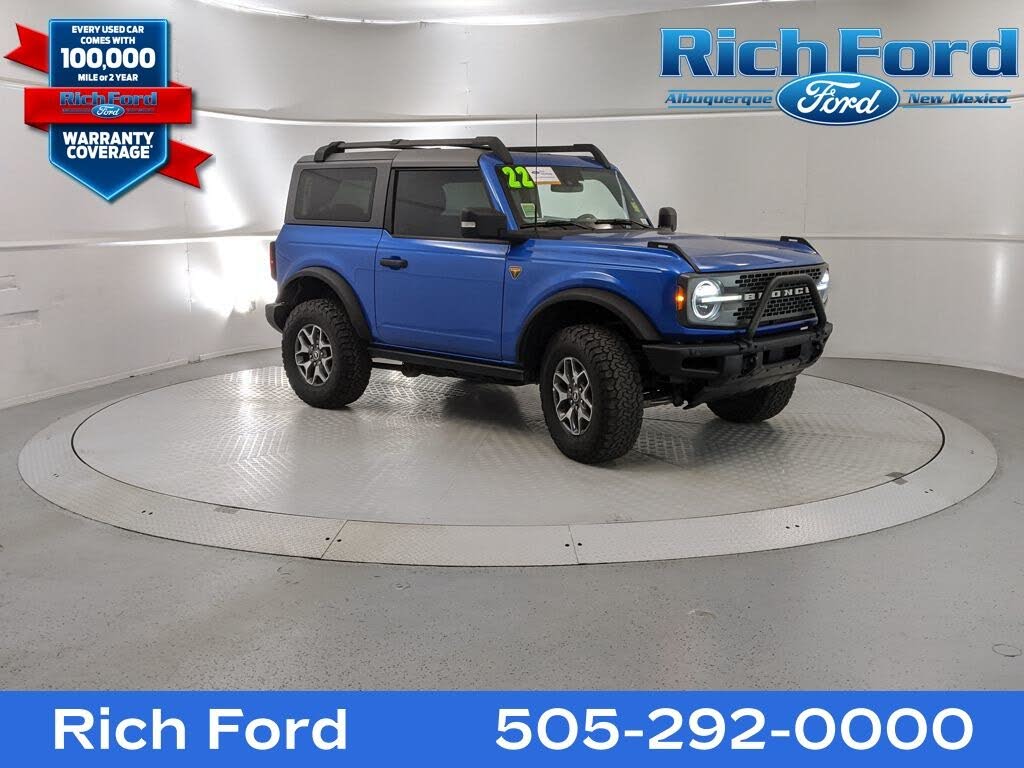 2022 Ford Bronco Badlands Advanced 2-Door 4WD