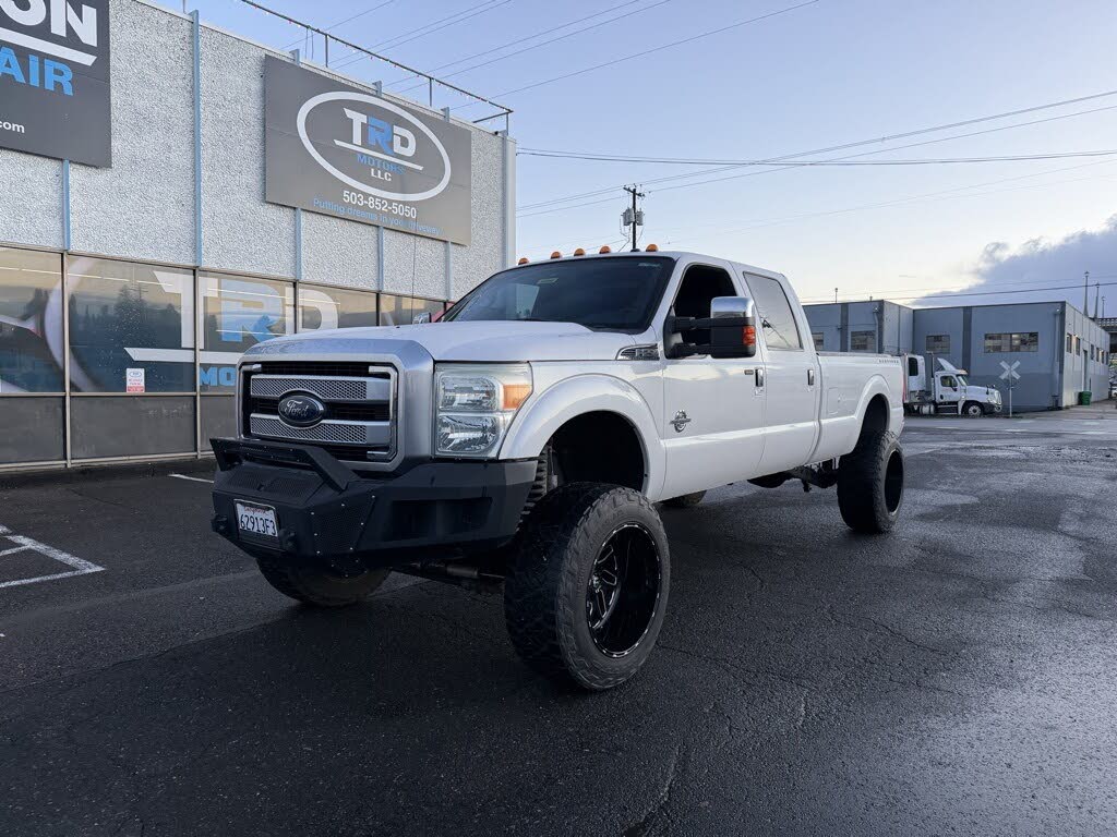 2016 Ford F-250 Super Duty Platinum Crew Cab 4WD