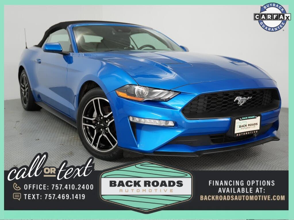 2021 Ford Mustang EcoBoost Premium Convertible RWD