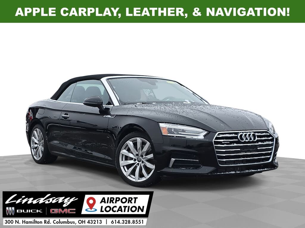 2018 Audi A5 2.0T quattro Premium Cabriolet AWD
