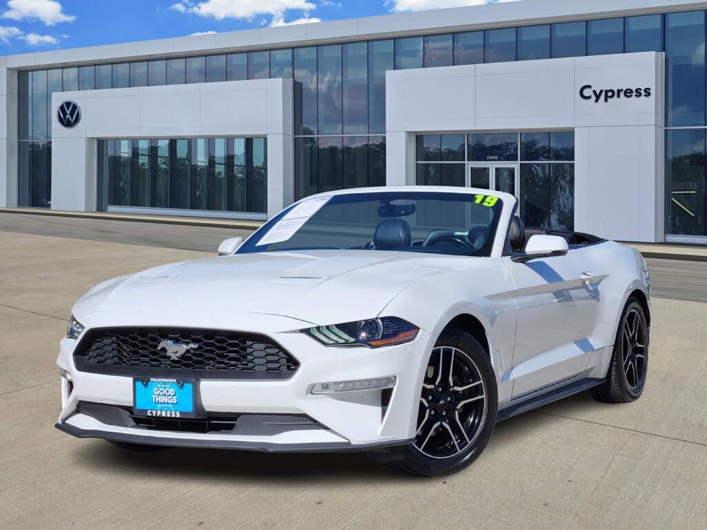 2019 Ford Mustang EcoBoost Premium Convertible RWD