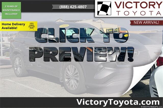 2022 Toyota Highlander Platinum AWD