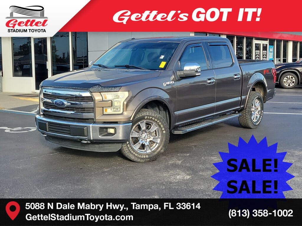 2015 Ford F-150 Lariat SuperCrew 4WD