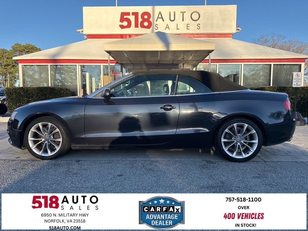 2013 Audi A5 2.0T quattro Premium Plus Cabriolet AWD