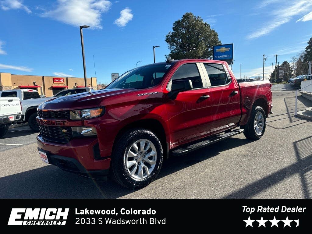 2022 Chevrolet Silverado 1500 Custom Crew Cab 4WD