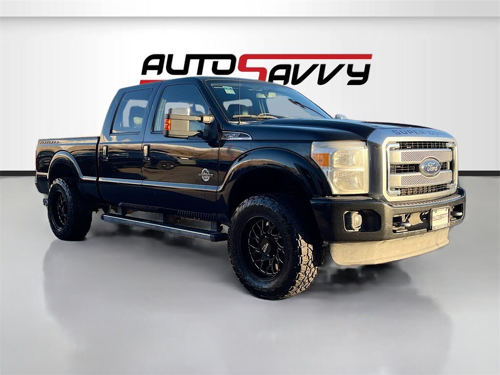 2013 Ford F-250 Super Duty Platinum Crew Cab 4WD