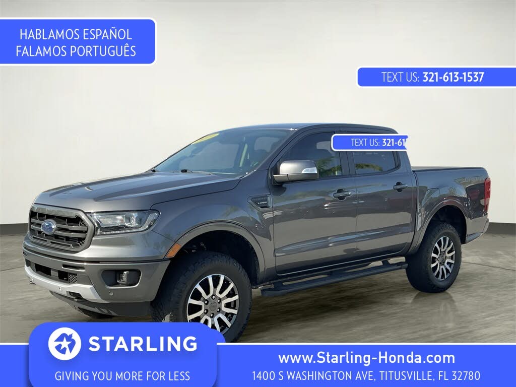 2019 Ford Ranger Lariat SuperCrew RWD
