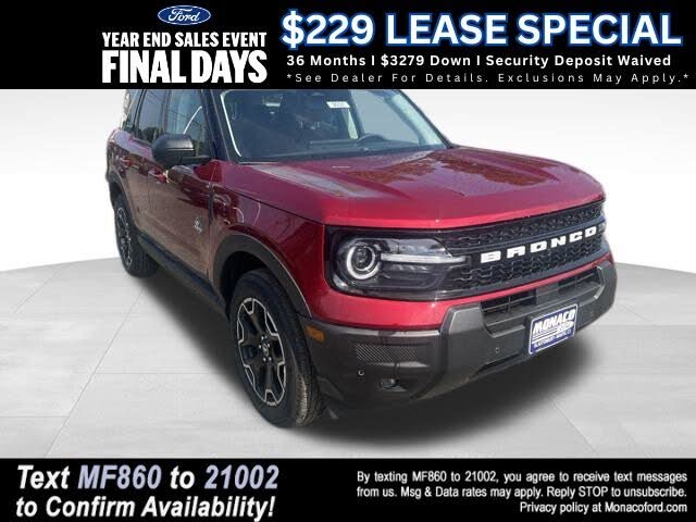2025 Ford Bronco Sport Outer Banks AWD