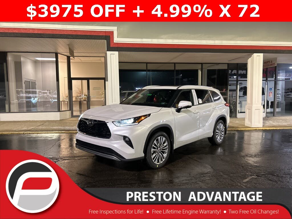 2026 Toyota Highlander Platinum AWD