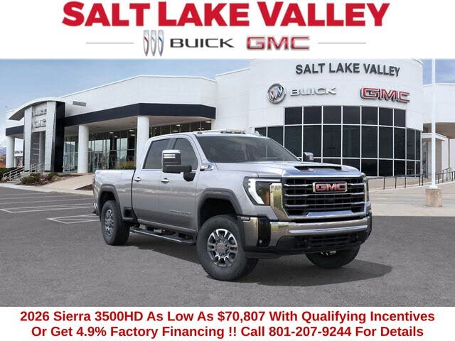 2026 GMC Sierra 3500HD SLT Crew Cab 4WD