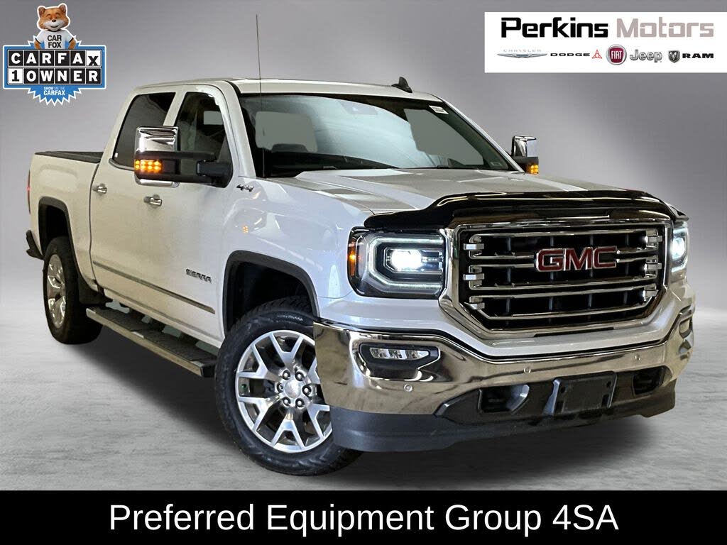 2018 GMC Sierra 1500 SLT Crew Cab 4WD
