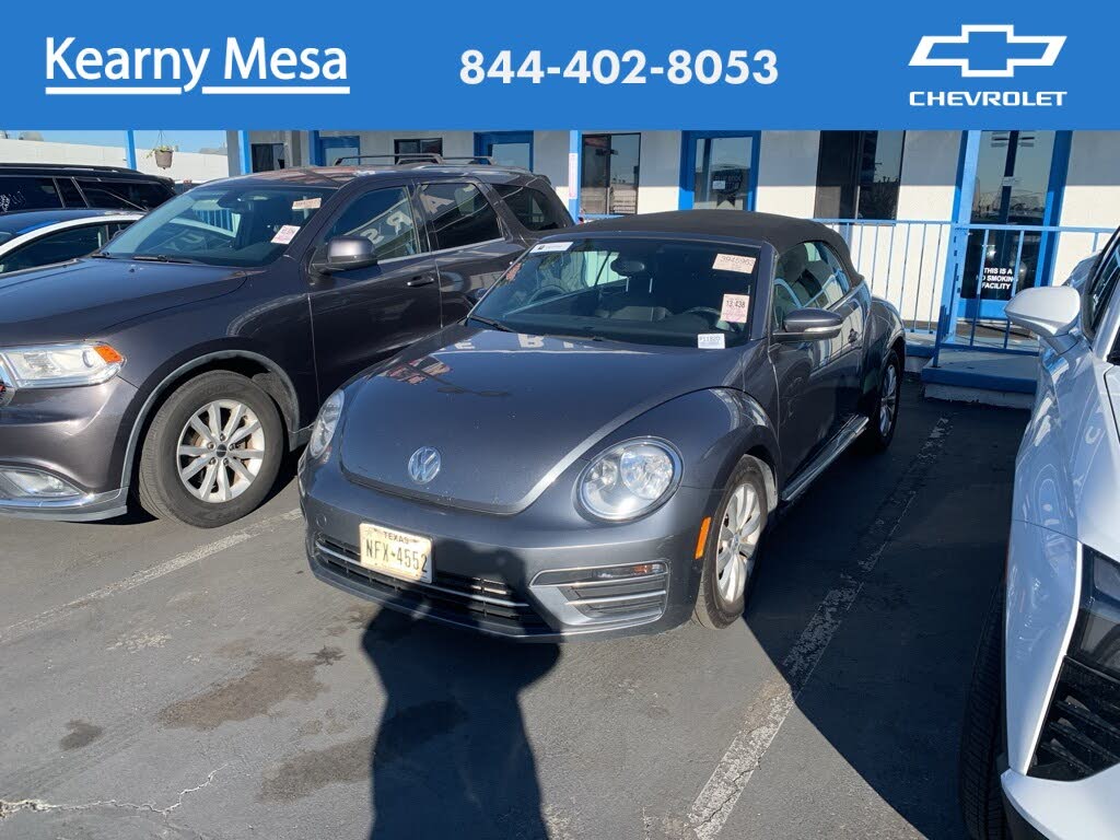 2018 Volkswagen Beetle 2.0T S Convertible FWD