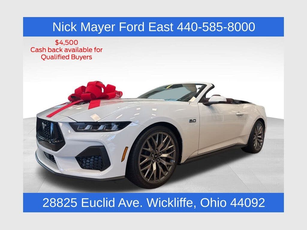 2025 Ford Mustang GT Premium Convertible RWD