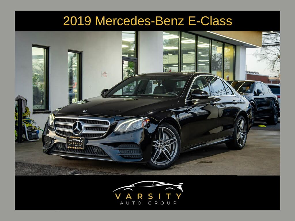 2019 Mercedes-Benz E-Class E 450 4MATIC Sedan AWD