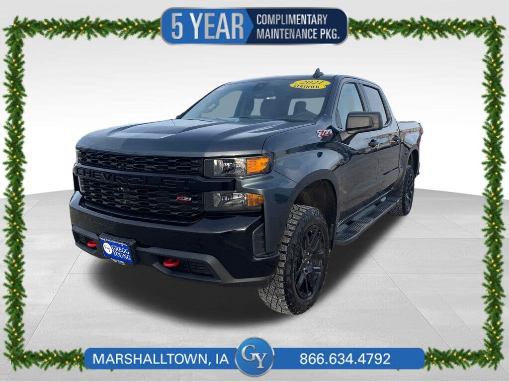 2021 Chevrolet Silverado 1500 Custom Trail Boss Crew Cab 4WD