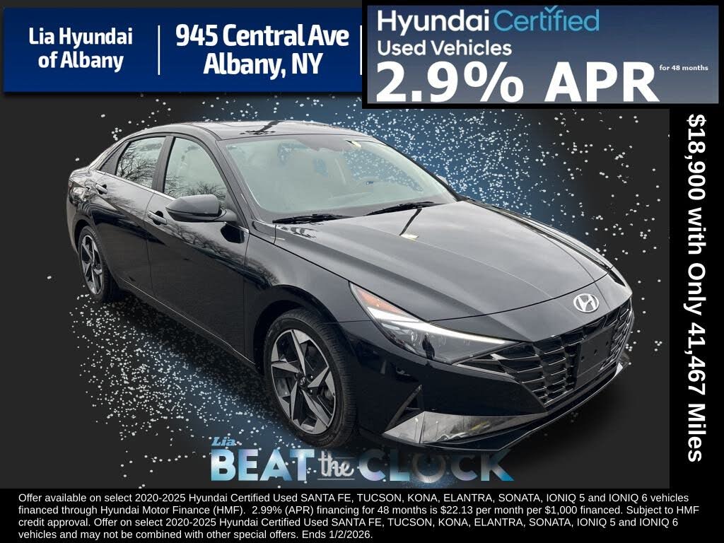 2022 Hyundai Elantra Hybrid Limited FWD