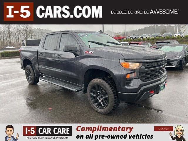2022 Chevrolet Silverado 1500 Custom Trail Boss Crew Cab 4WD