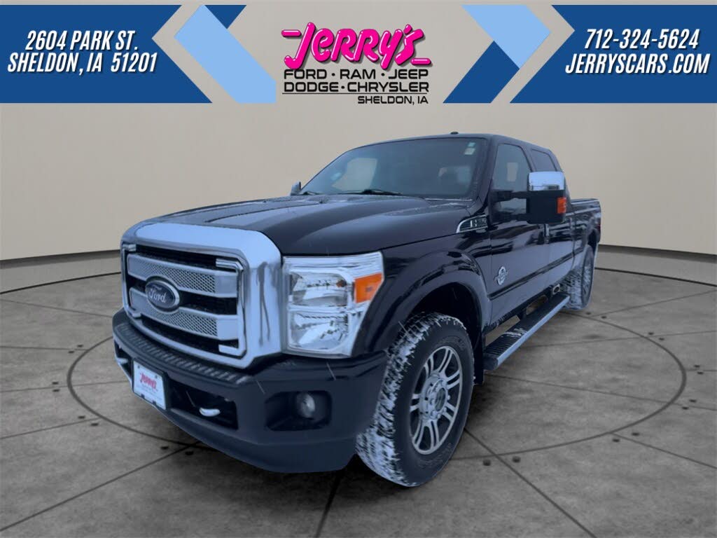 2013 Ford F-250 Super Duty Platinum Crew Cab 4WD