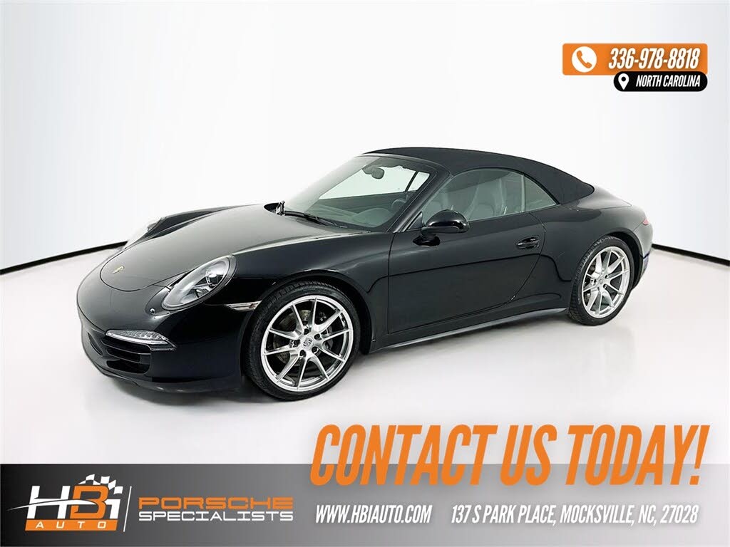 2013 Porsche 911 Carrera 4 Cabriolet AWD