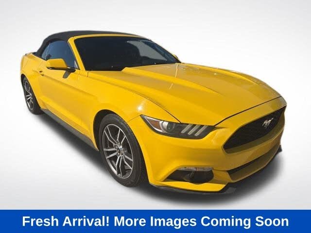 2016 Ford Mustang EcoBoost Premium Convertible RWD