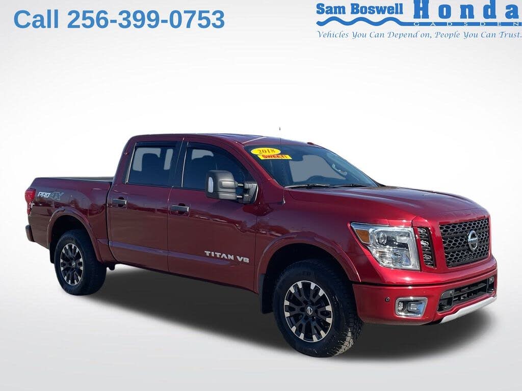 2018 Nissan Titan PRO-4X Crew Cab 4WD
