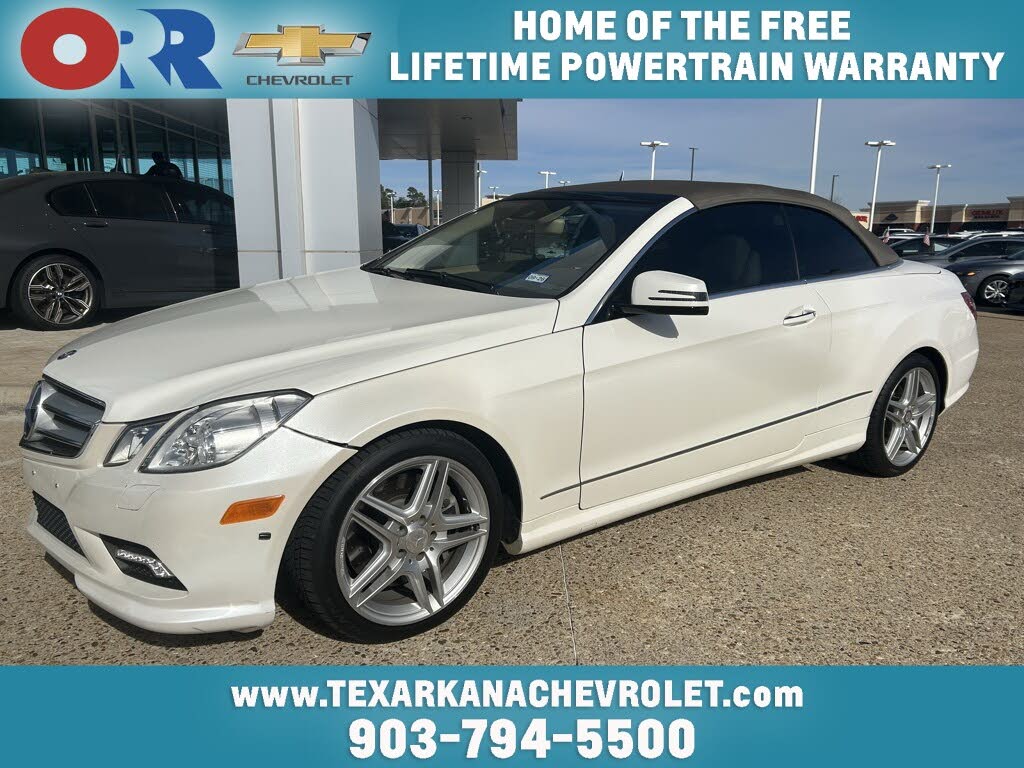 2011 Mercedes-Benz E-Class E 550 Cabriolet