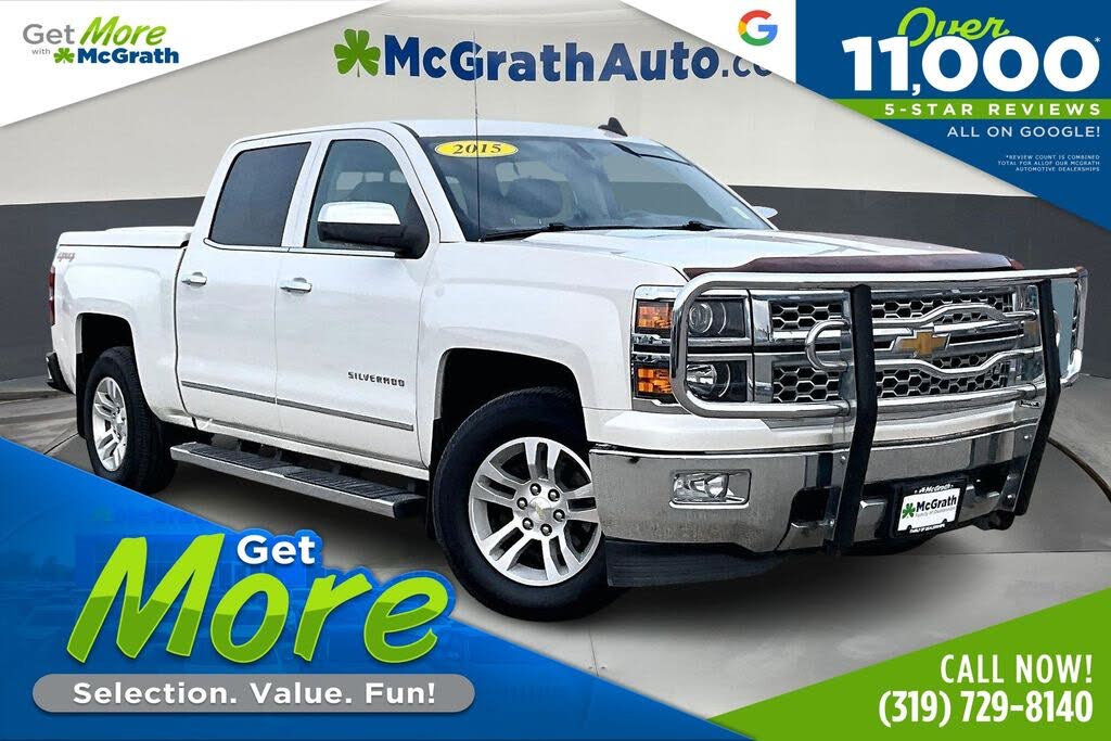2015 Chevrolet Silverado 1500 LTZ Crew Cab 4WD