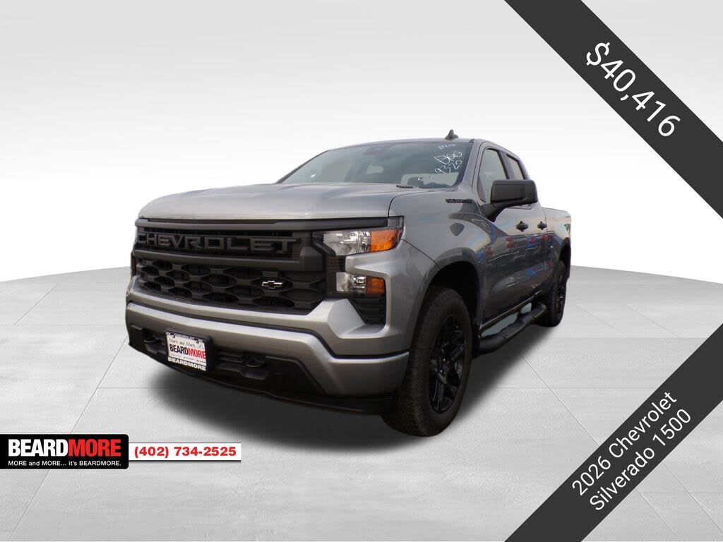 2026 Chevrolet Silverado 1500 Custom Double Cab 4WD