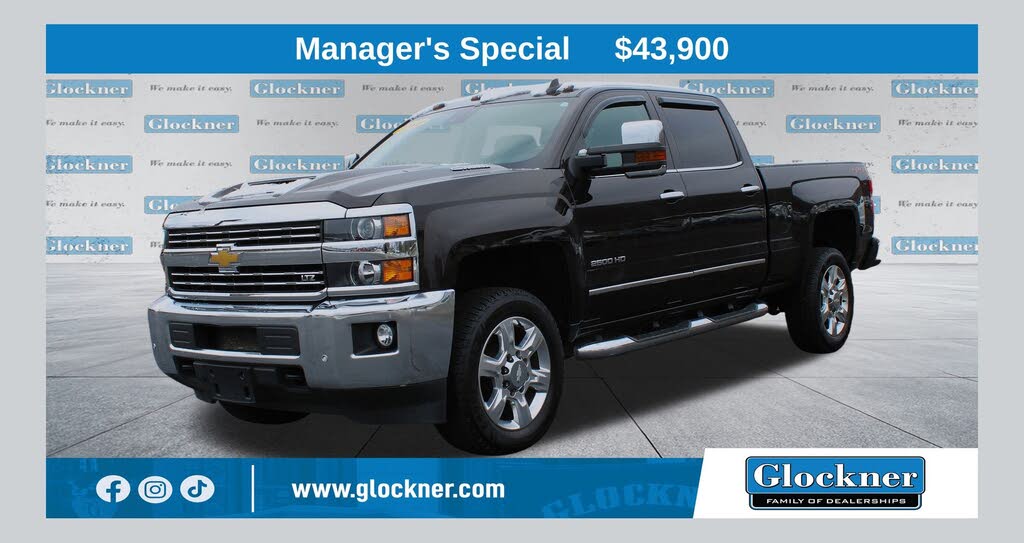 2018 Chevrolet Silverado 2500HD LTZ Crew Cab 4WD
