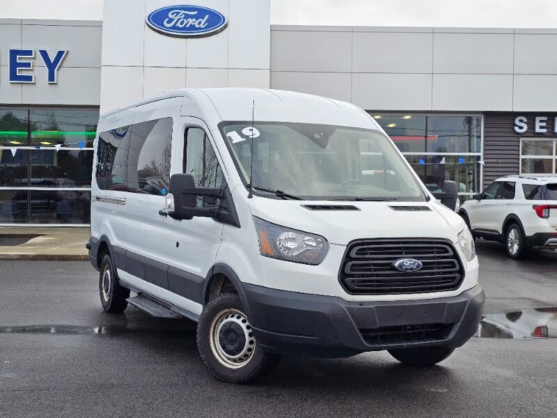 2019 Ford Transit Passenger 350 XLT Medium Roof LWB RWD with Sliding Passenger-Side Door