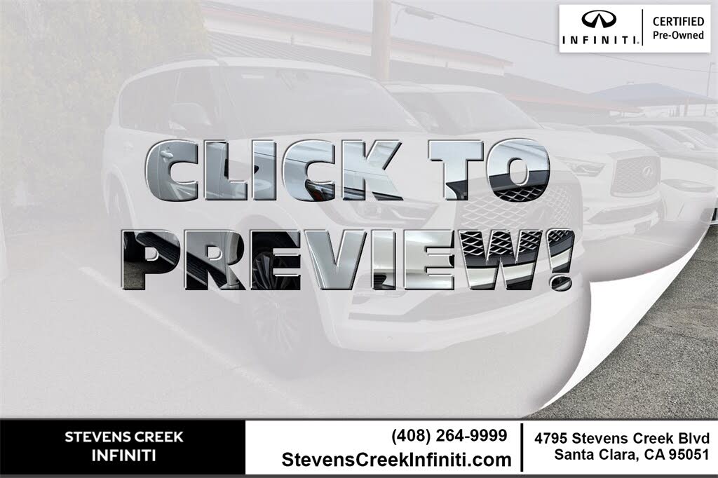 2022 INFINITI QX80 Sensory RWD