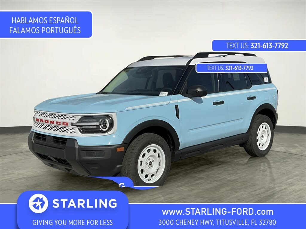 2025 Ford Bronco Sport Heritage AWD