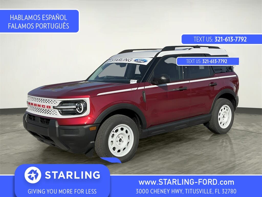 2025 Ford Bronco Sport Heritage AWD