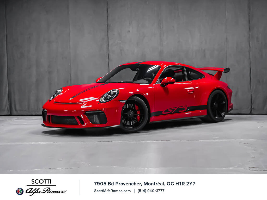2018 Porsche 911 GT3 Coupe RWD