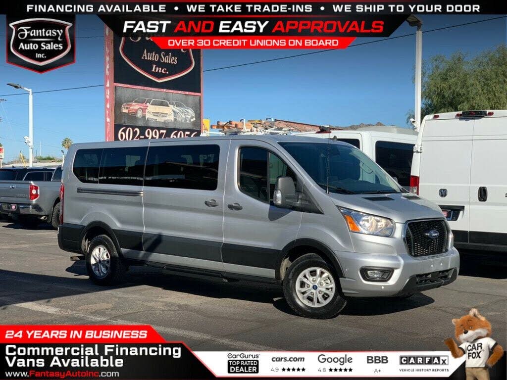 2021 Ford Transit Passenger 350 XLT Low Roof LB RWD