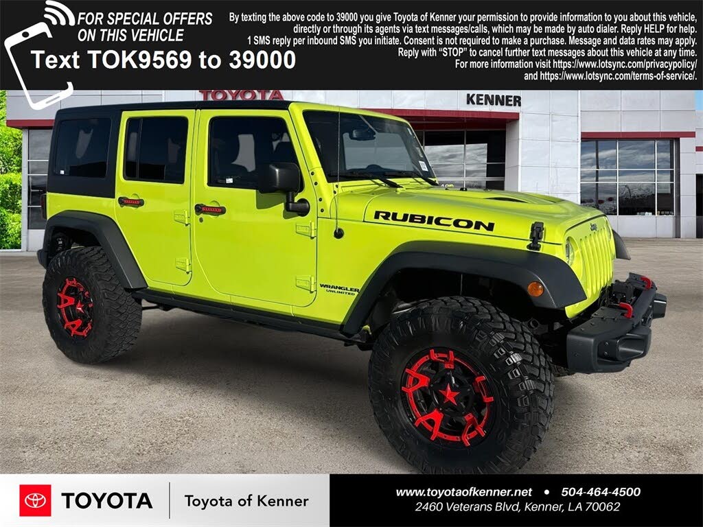 2016 Jeep Wrangler Unlimited Rubicon 4WD