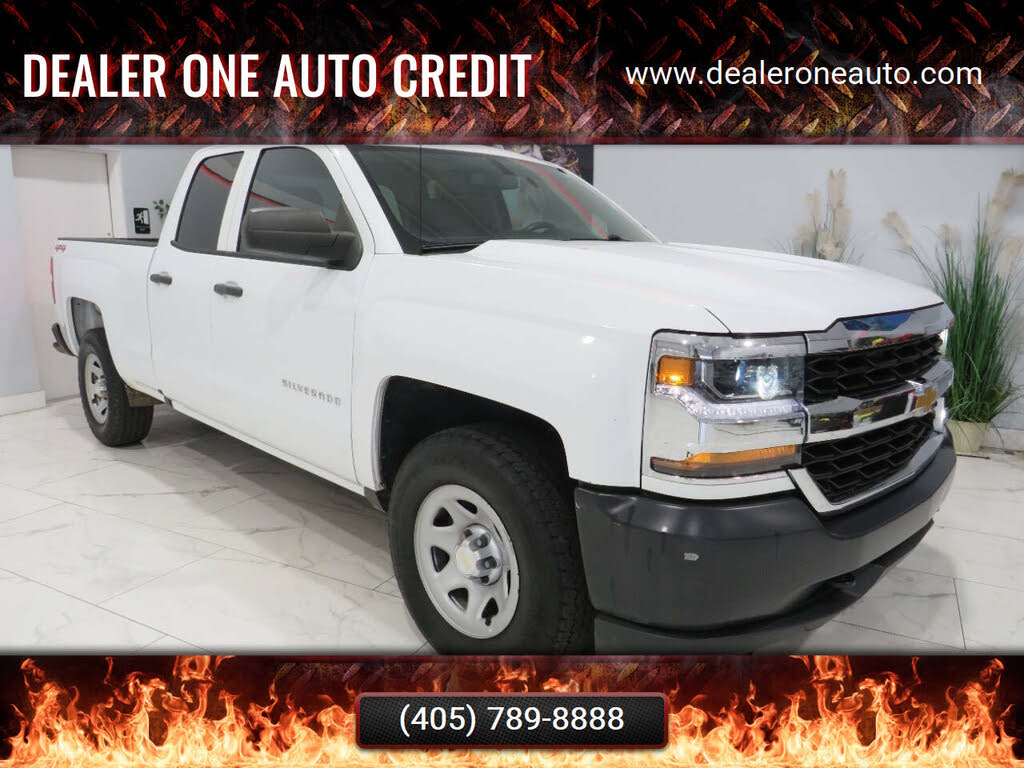 2018 Chevrolet Silverado 1500 Work Truck Double Cab 4WD