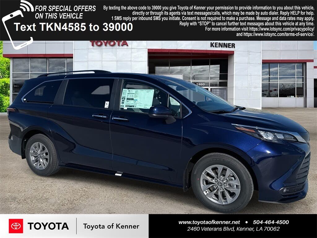 2026 Toyota Sienna XLE 7-Passenger FWD