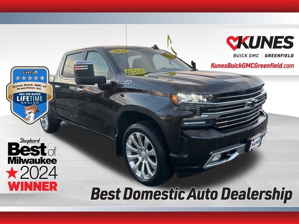 2020 Chevrolet Silverado 1500 High Country Crew Cab 4WD