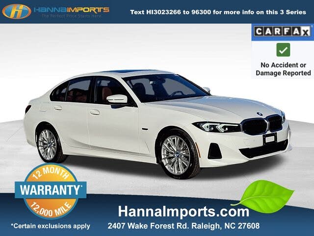 2023 BMW 3 Series 330e Hybrid Plug-in RWD