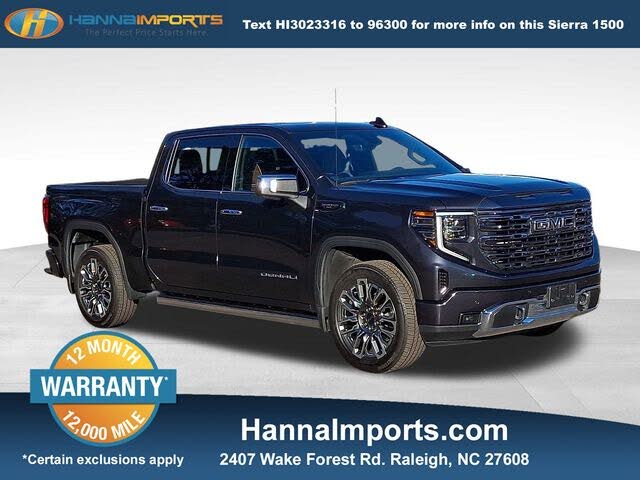 2024 GMC Sierra 1500 Denali Ultimate Crew Cab 4WD