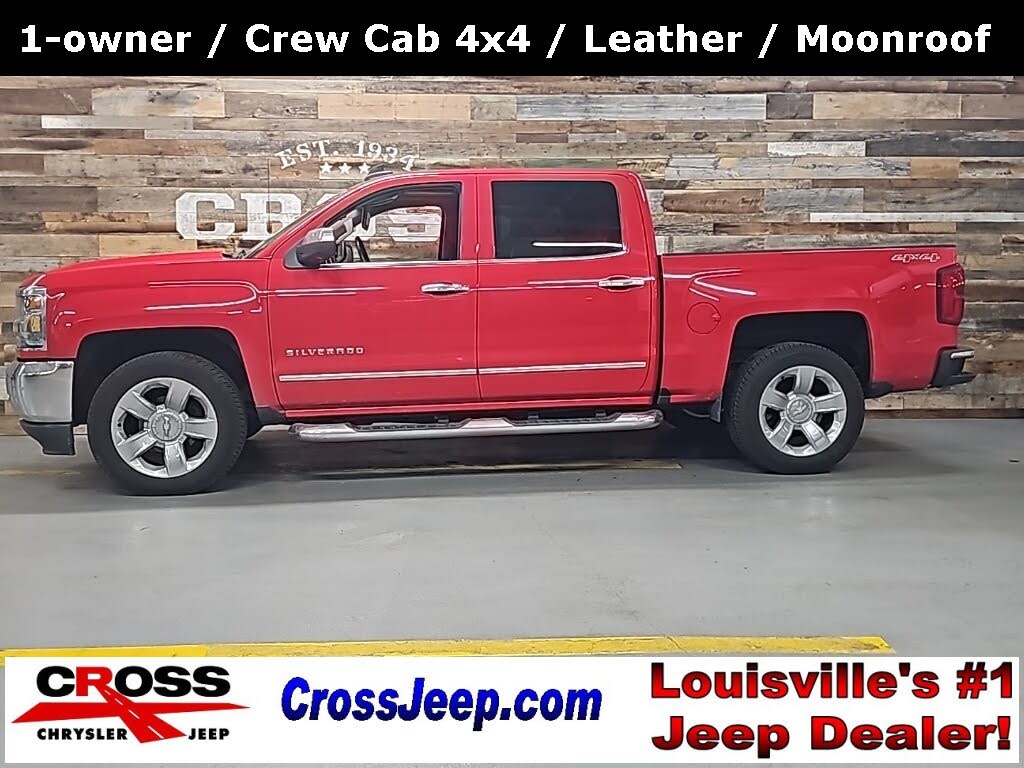 2016 Chevrolet Silverado 1500 LTZ Crew Cab 4WD