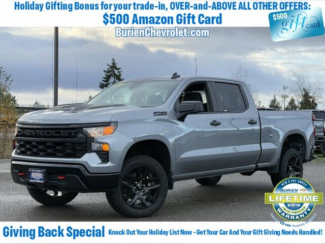 2023 Chevrolet Silverado 1500 Custom Trail Boss Crew Cab 4WD