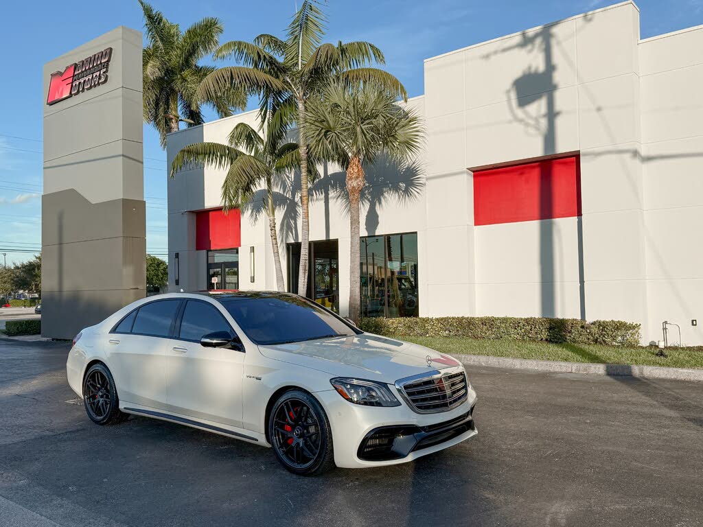 2018 Mercedes-Benz S-Class S 63 AMG 4MATIC AWD